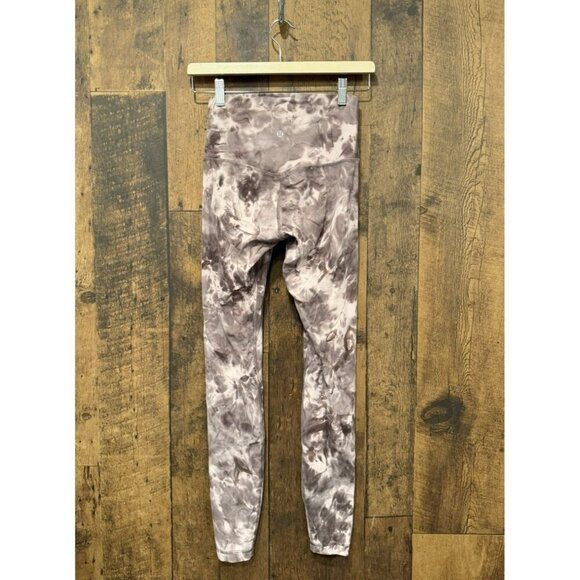 Lululemon Align High-Rise Pant 28" Diamond Dye Mink Bery Lunar Rock Size 4 - Picture 3 of 7